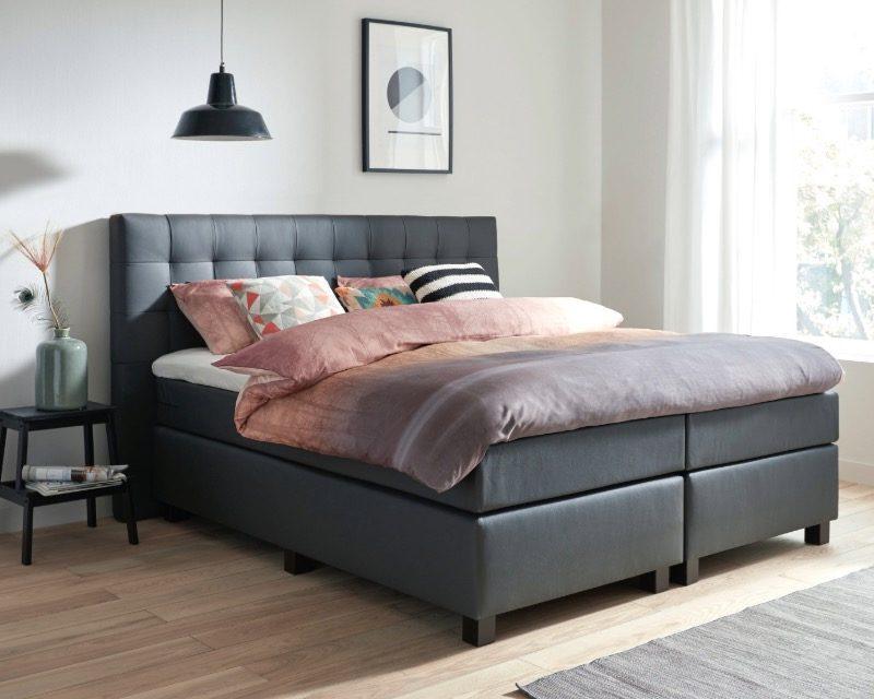1-3 Boxspring Urban Pulse Soho topper Metro HR60 - Afbeelding 1