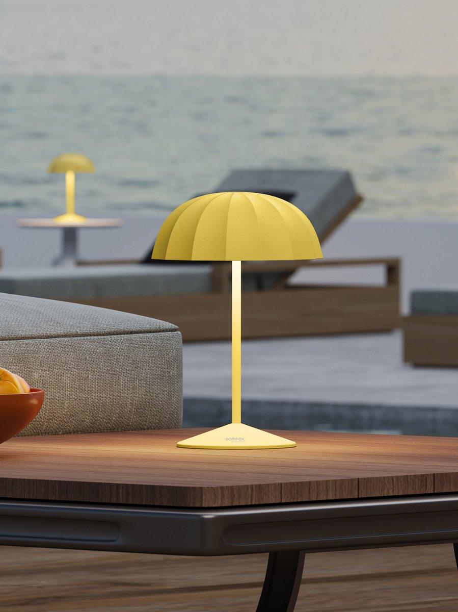 Sompex LED Lampje Ombrellino Geel Sompex LED Lampje Ombrellino Geel