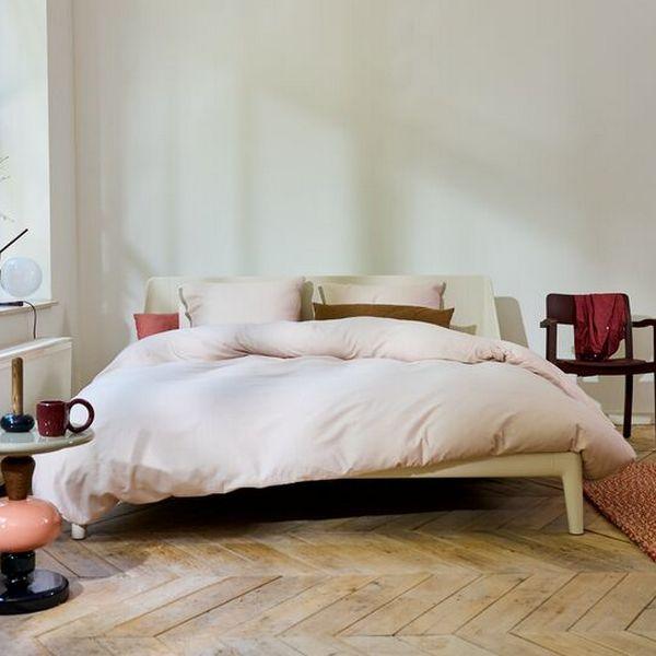 Auping Chambray Blush 240x200/220 percalkatoen Auping Chambray Blush 240x200/220 percalkatoen