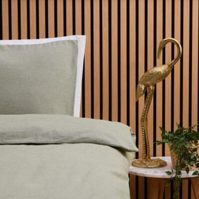 KAYORI RUI OLIJFGROEN 240X200/220CM 100% KATOEN PEACHED TWILL