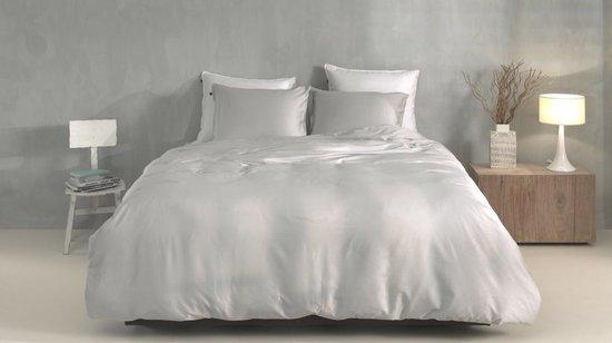 ZO!HOME SATINADO ASH GREY DEKBEDOVERTREK 240X200/220CM 100% KATOENSATIJN