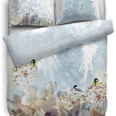 HnL Iceflowers katoen Satijn