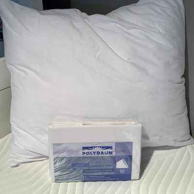 Polydaun waterdichte kussensloop 60x70