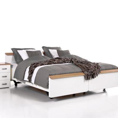 Ledikant napoli 2persoons 01 alpine/eiken ei-20