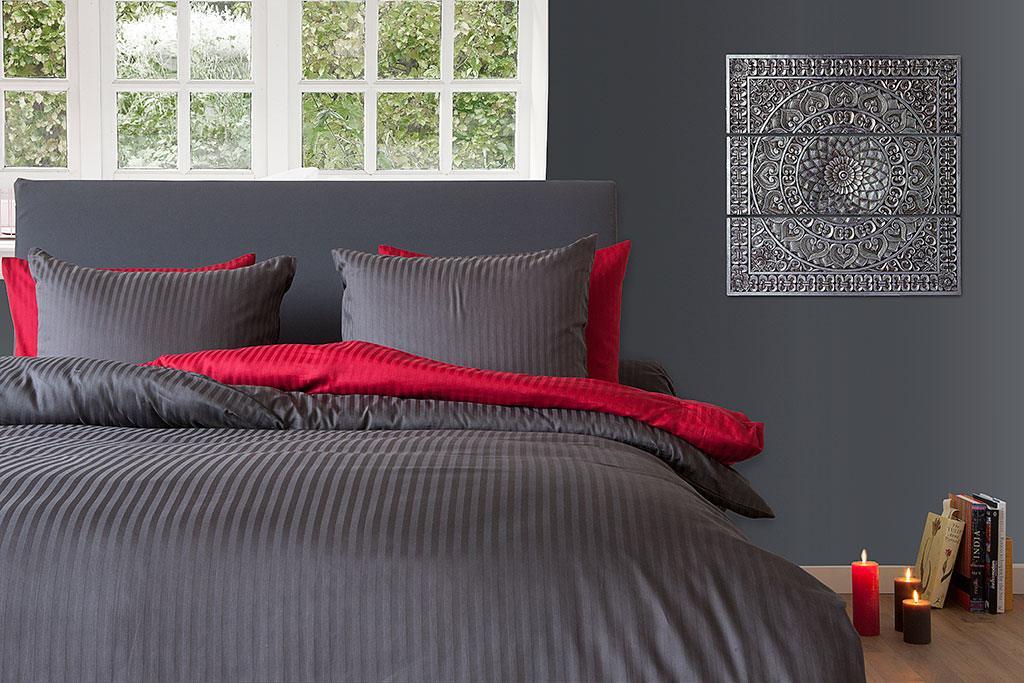 Satijnstreep 100% katoen satijn Satijnstreep 100% katoen satijn