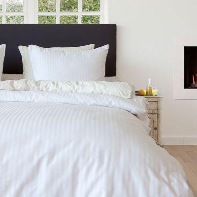 Satijnstreep 100% katoen satijn