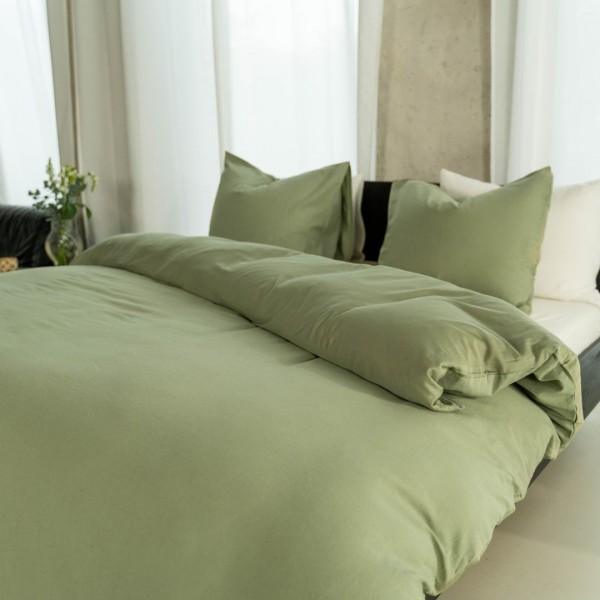 KAYORI INE OLIJFGROEN 140X200/220CM LINNEN/KATOEN BLEND KAYORI INE OLIJFGROEN 140X200/220CM LINNEN/KATOEN BLEND