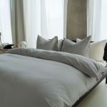 KAYORI SAYA ZILVERGRIJS 140X200/220CM 100%KATOENSATIJN 200TC