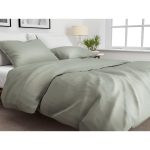 ZO HOME SATINADO IRON GREY DEKBEDOVERTREK 240X200/220CM 100% KATOEN SATIJN