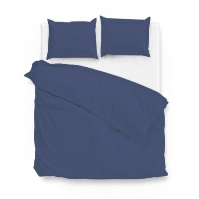 ZO!HOME SATINADO NAVY BLUE DEKBEDOVERTREK 240X200/220CM 100% KATOENSATIJN